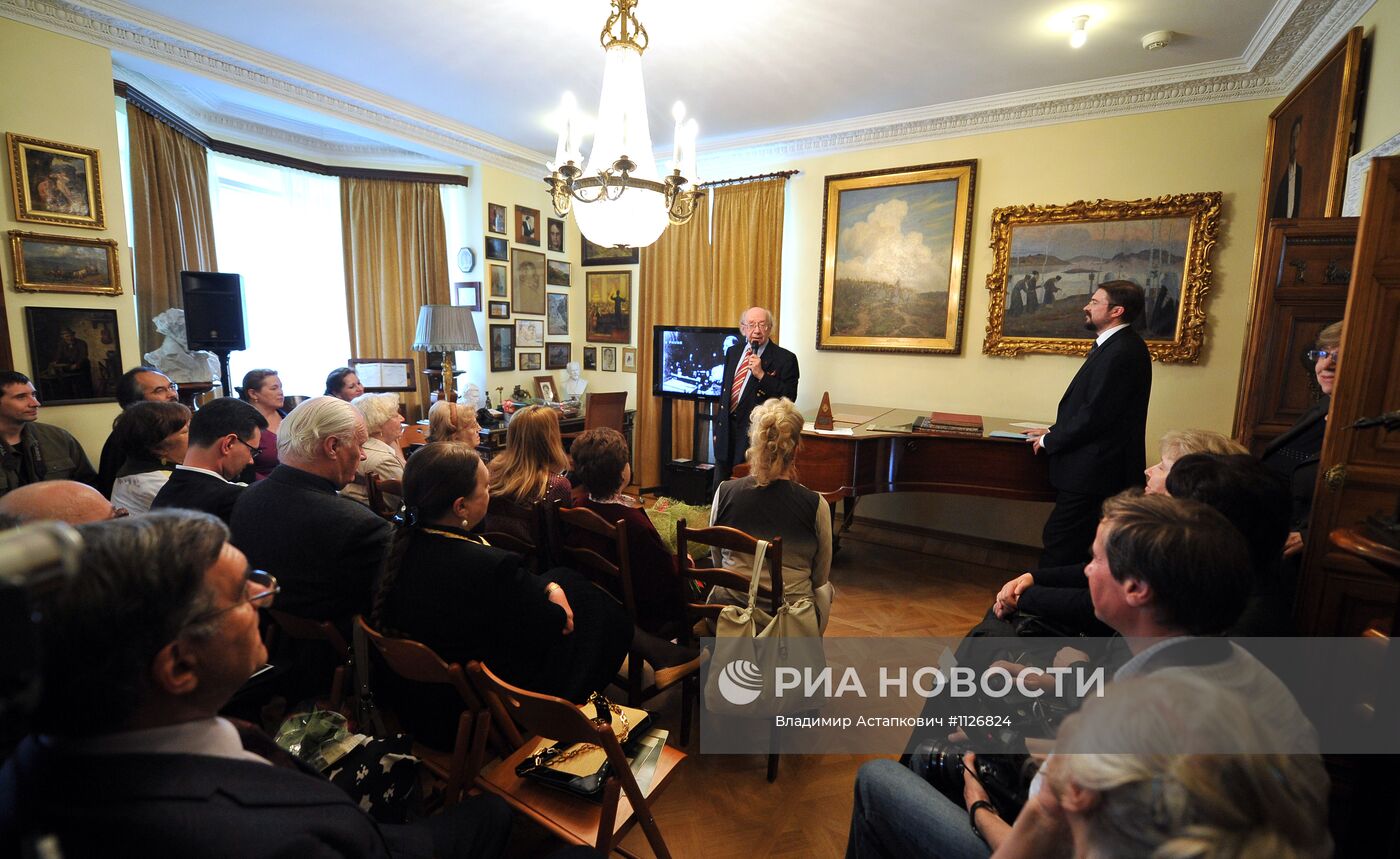 Открытие музея-квартиры дирижера и композитора Н.Голованова