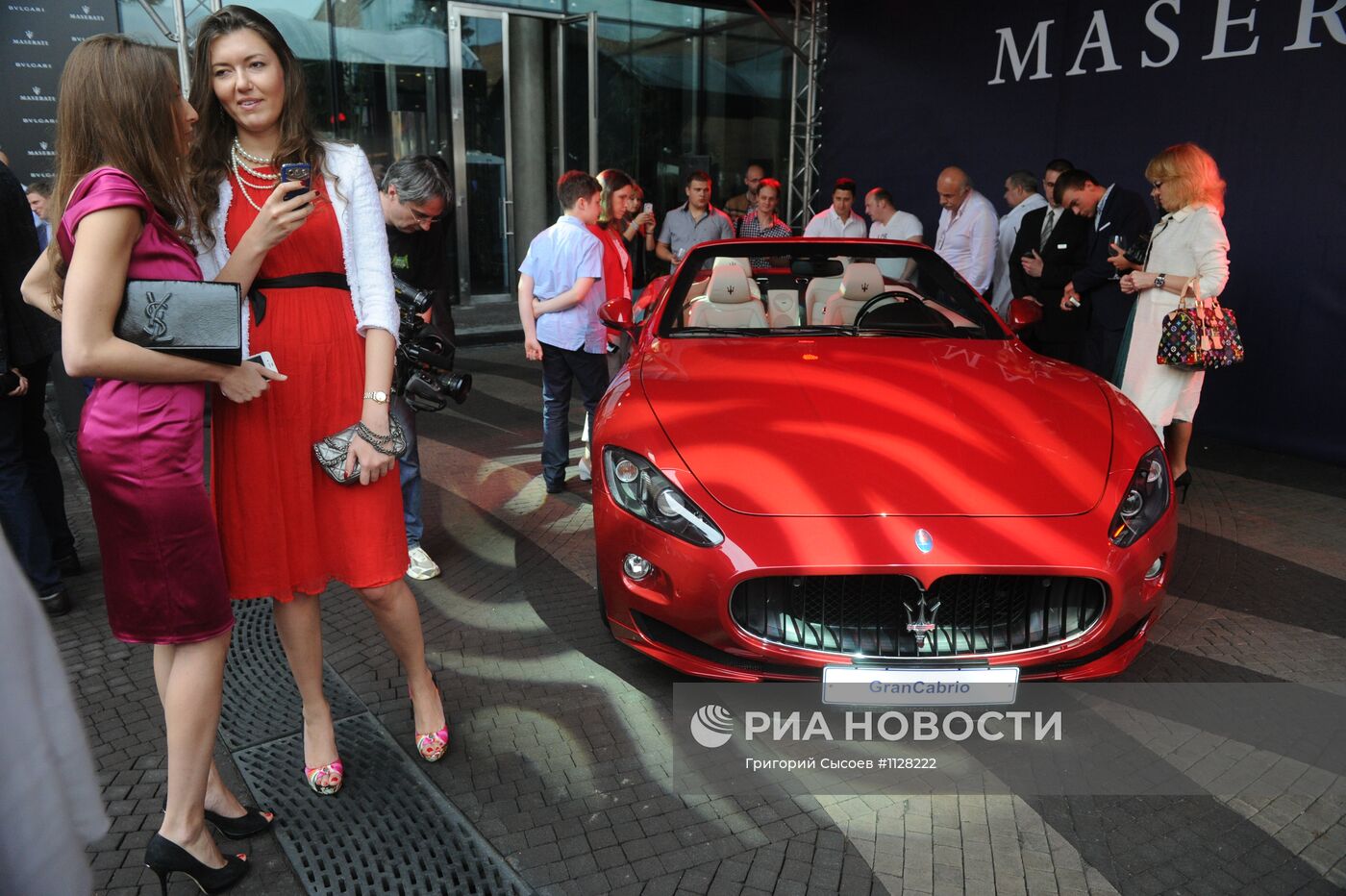 Презентации часов Bvlgari и автомобиля Maserati GranCabrio Sport | РИА  Новости Медиабанк