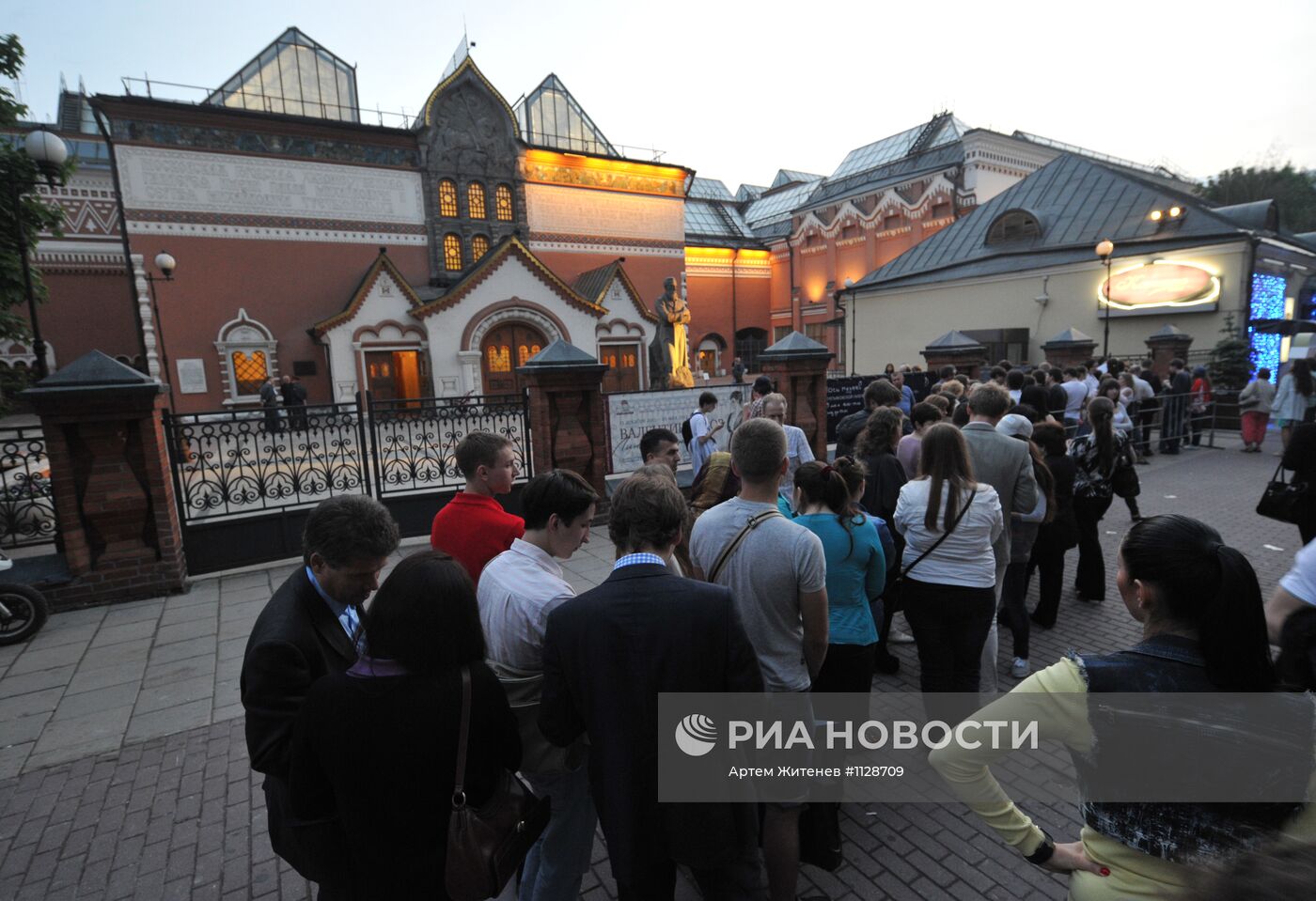 Акция "Ночь в музее" в Москве