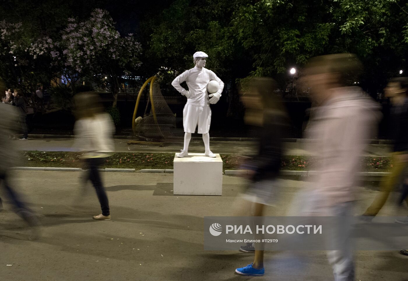 Акция "Ночь в музее" в Москве