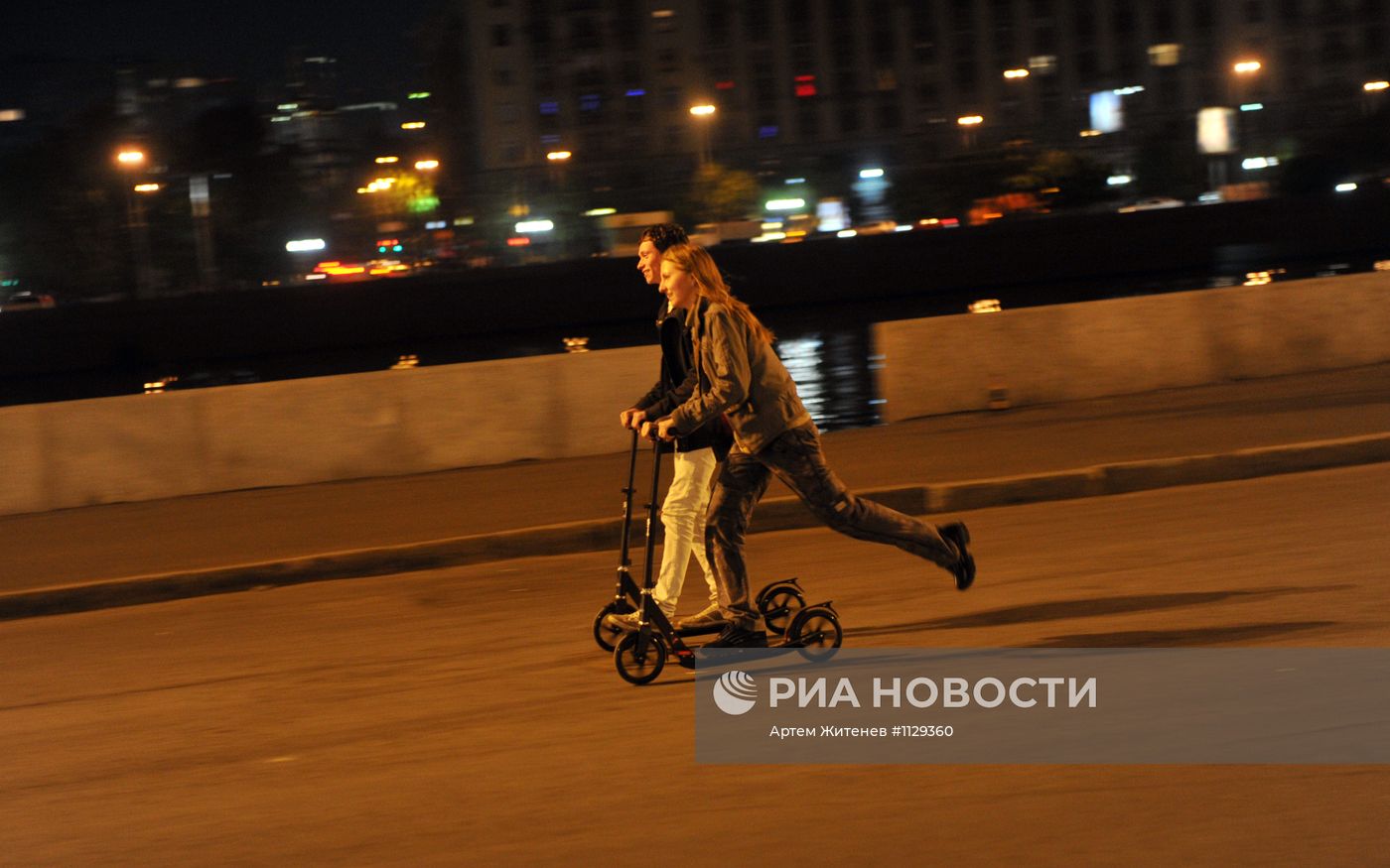 Ночные гуляния в рамках фестиваля "Зеленая неделя"