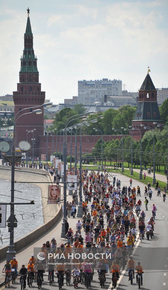 Велопарад Let’s bike в Москве