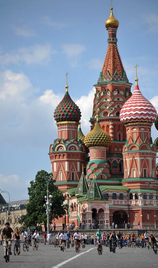Велопарад Let’s bike в Москве