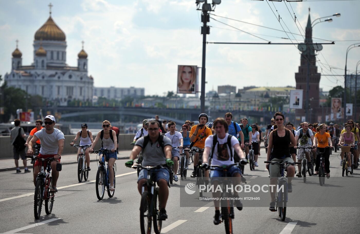 Велопарад Let’s bike в Москве
