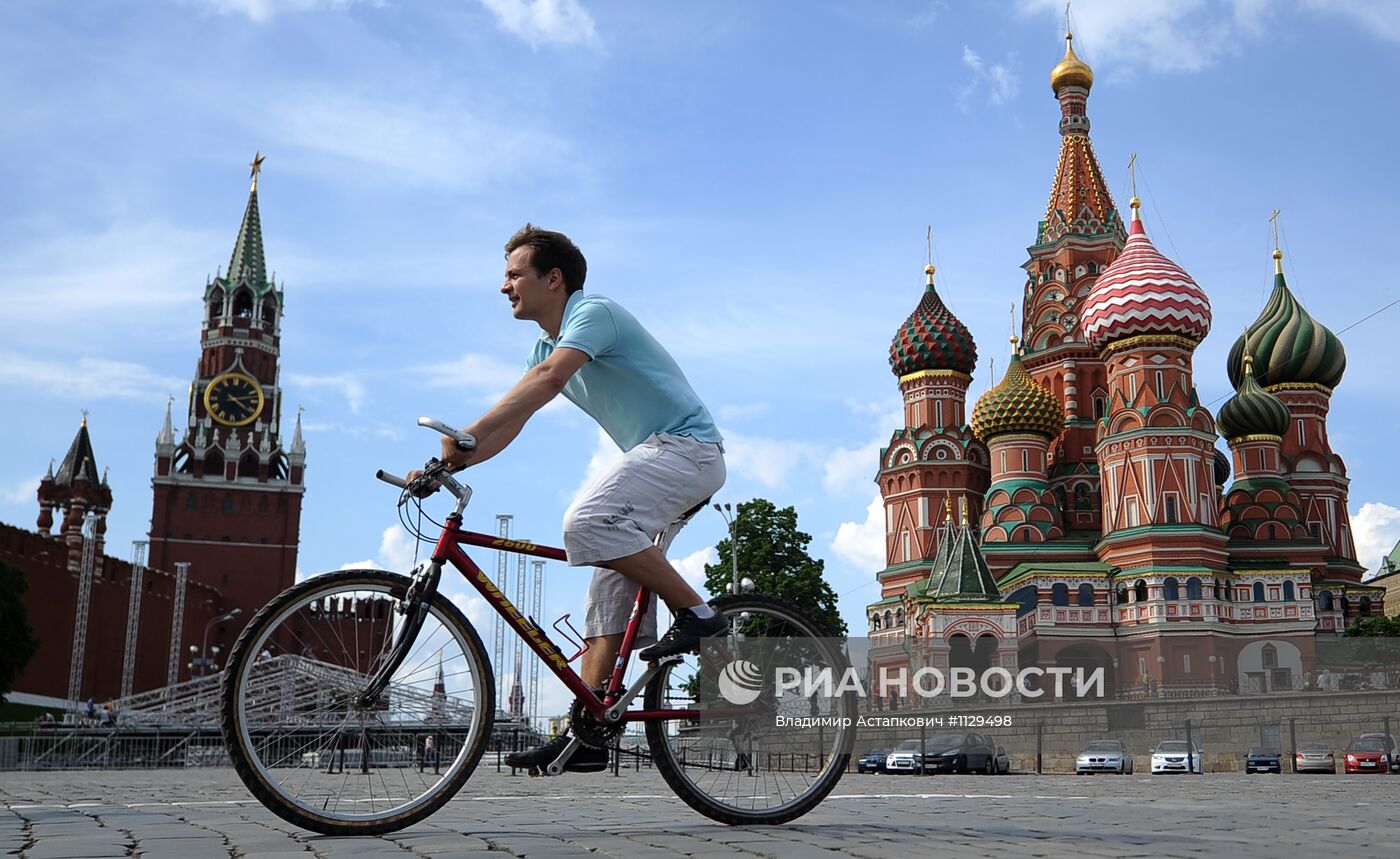 Велопарад Let’s bike в Москве