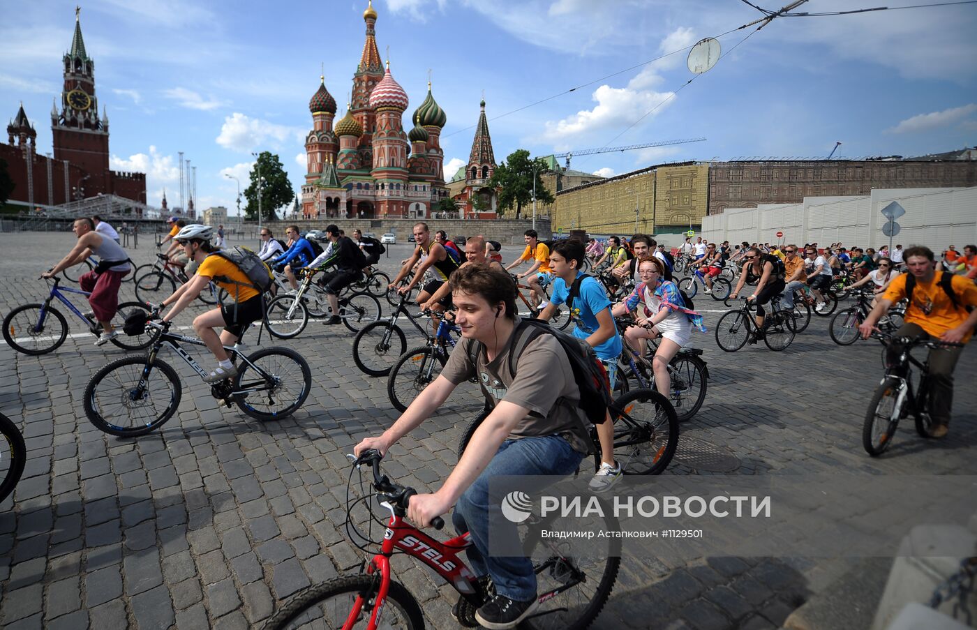 Велопарад Let’s bike в Москве