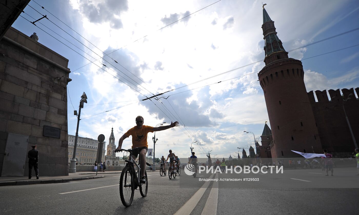 Велопарад Let’s bike в Москве