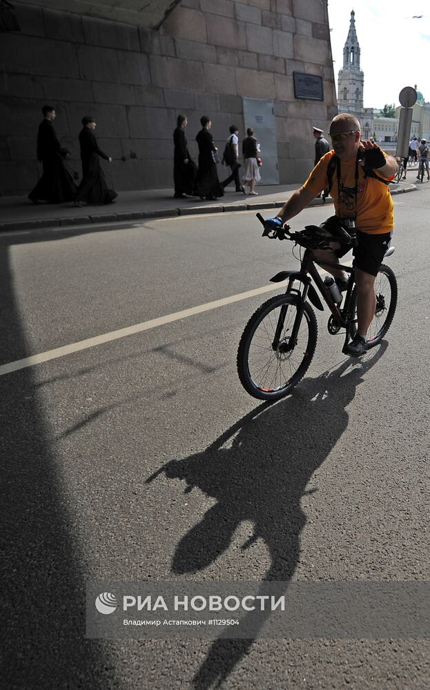 Велопарад Let’s bike в Москве