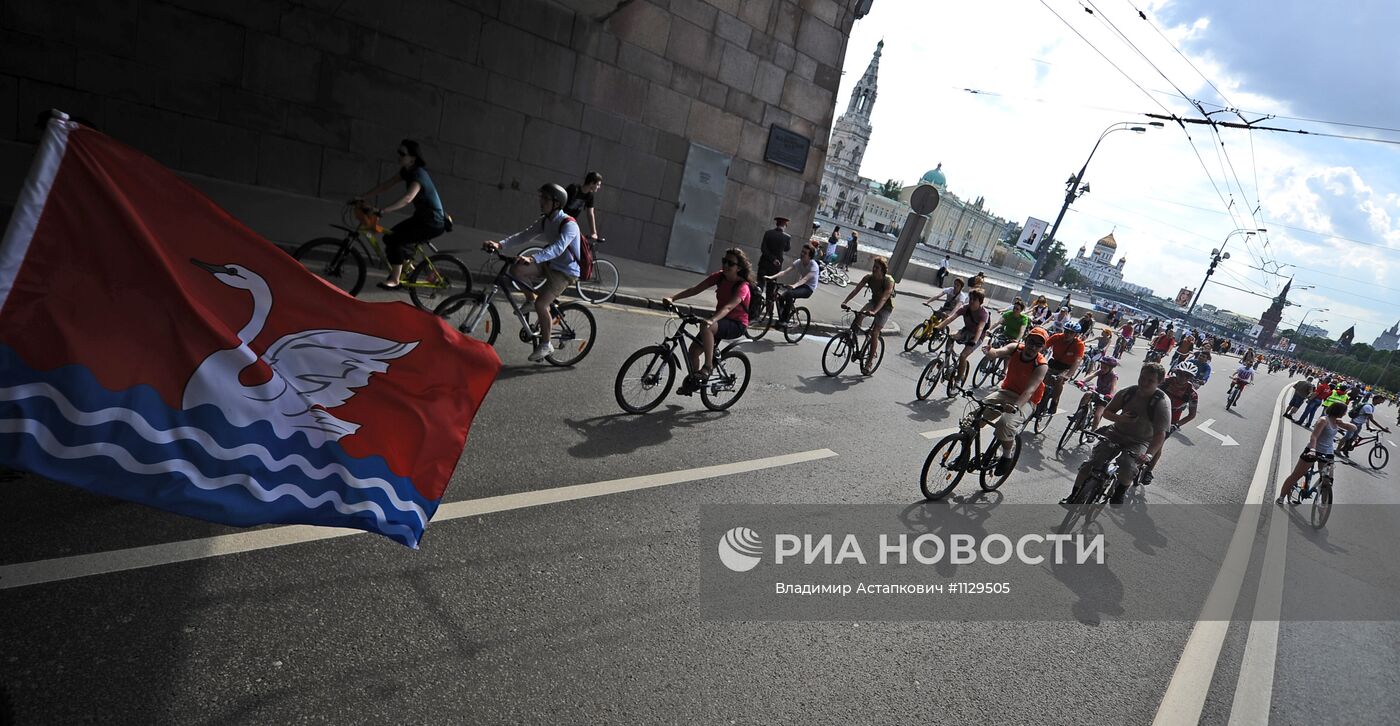 Велопарад Let’s bike в Москве