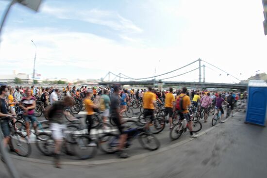 Велопарад Let’s bike в Москве