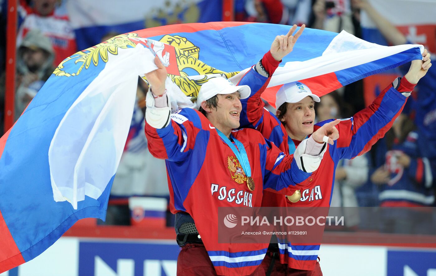 Хоккей. Чемпионат мира. Финальный матч. Россия-Словакия