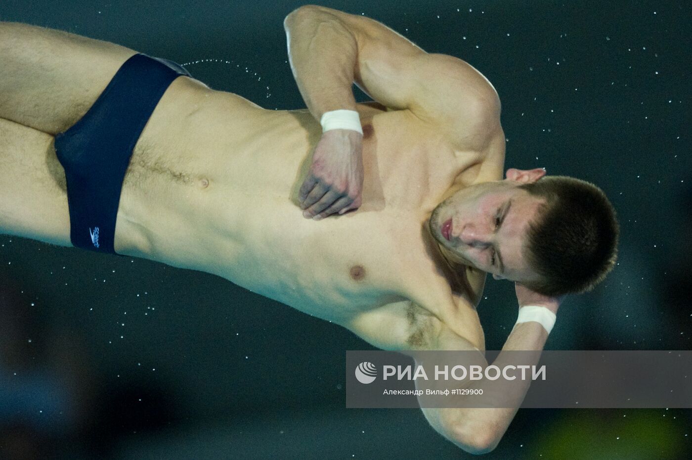 Синхронные прыжки в воду. ЧЕ-2012. Мужчины. Вышка 10 м