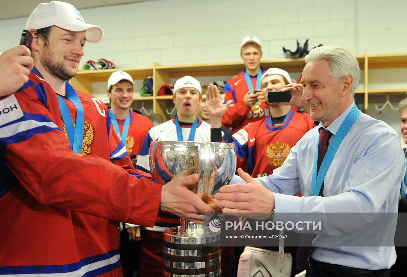 Хоккей. Чемпионат мира. Финальный матч. Россия-Словакия