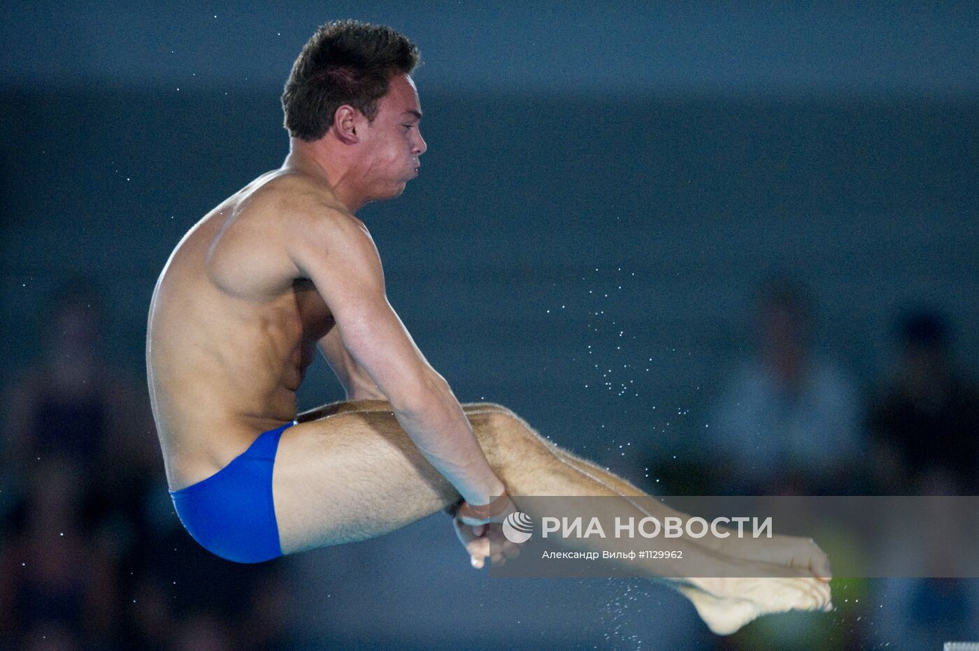 Синхронные прыжки в воду. ЧЕ-2012. Мужчины. Вышка 10 м