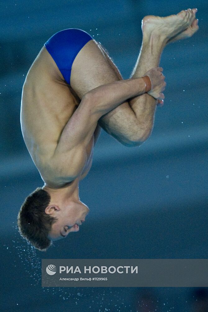 Синхронные прыжки в воду. ЧЕ-2012. Мужчины. Вышка 10 м