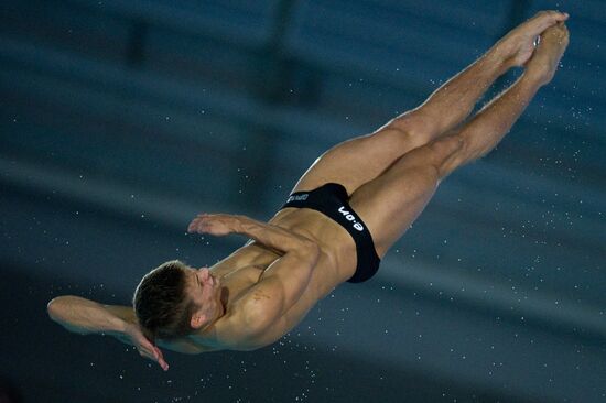 Синхронные прыжки в воду. ЧЕ-2012. Мужчины. Вышка 10 м
