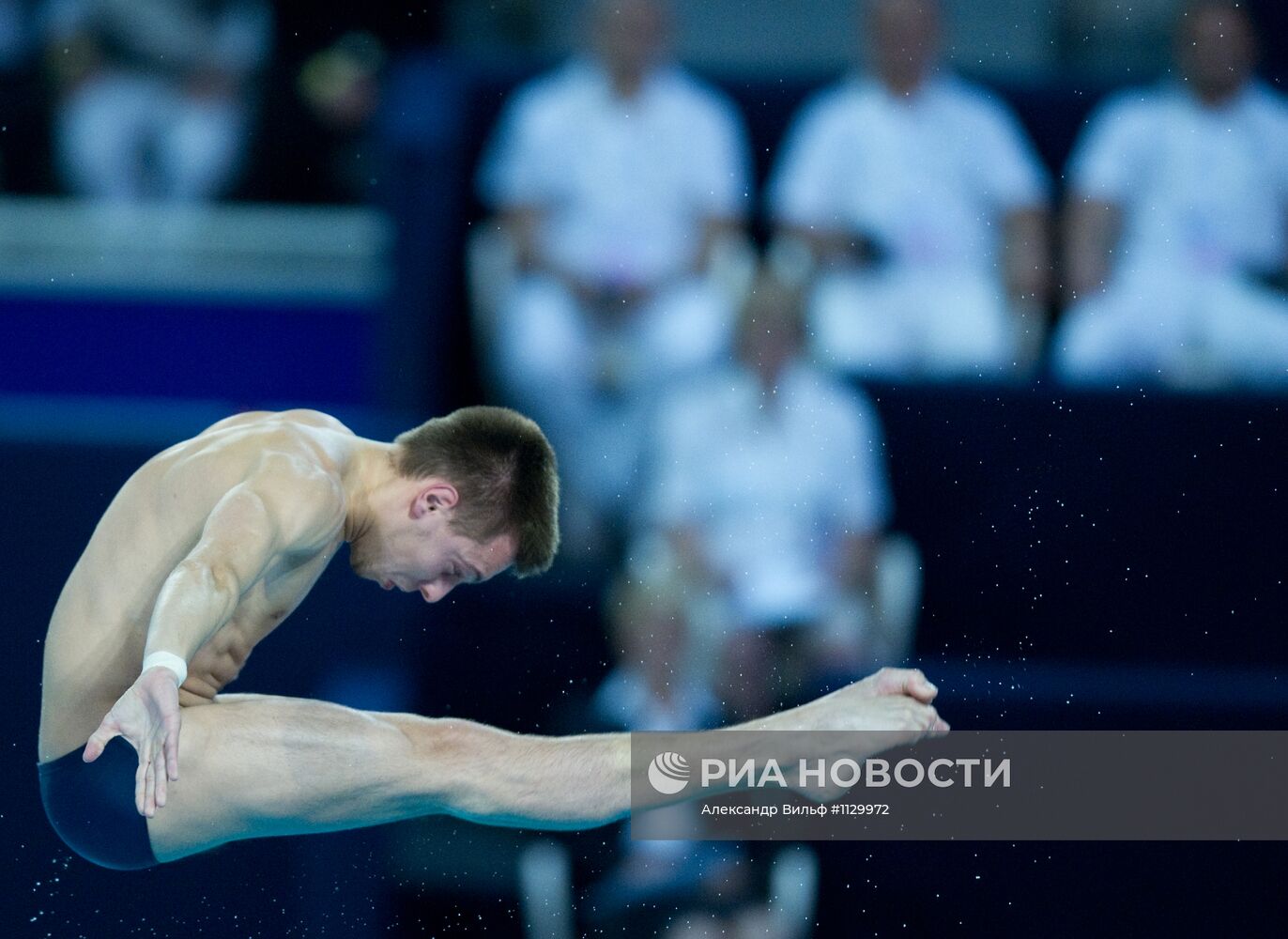 Синхронные прыжки в воду. ЧЕ-2012. Мужчины. Вышка 10 м
