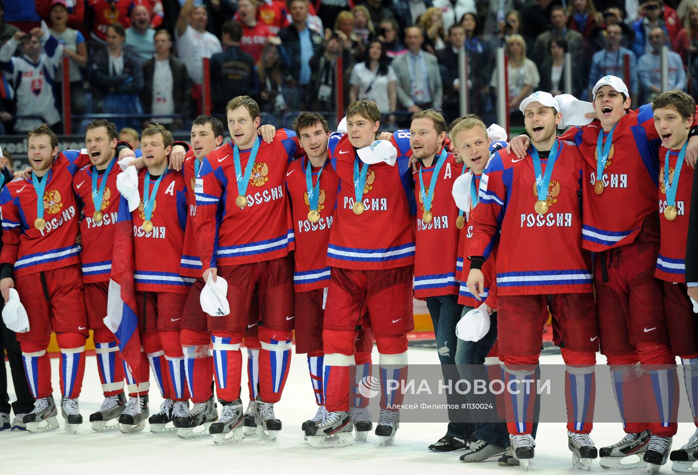 Хоккей. Чемпионат мира. Финальный матч. Россия-Словакия