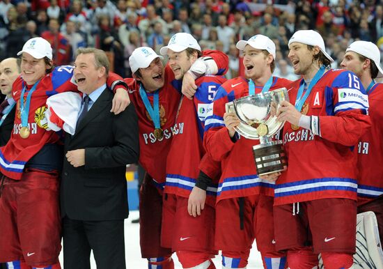 Хоккей. Чемпионат мира. Финальный матч. Россия-Словакия