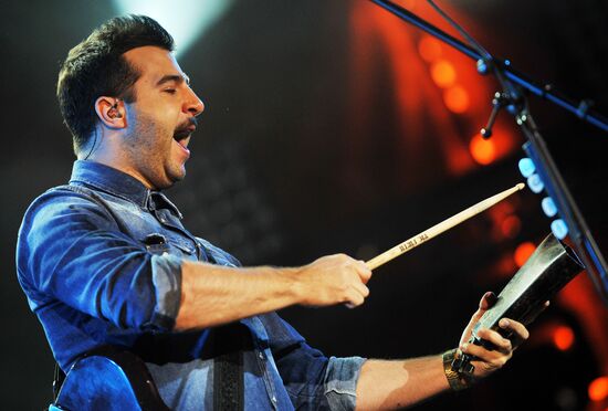 Выступление группы Grisha Urgant в парке им. Горького