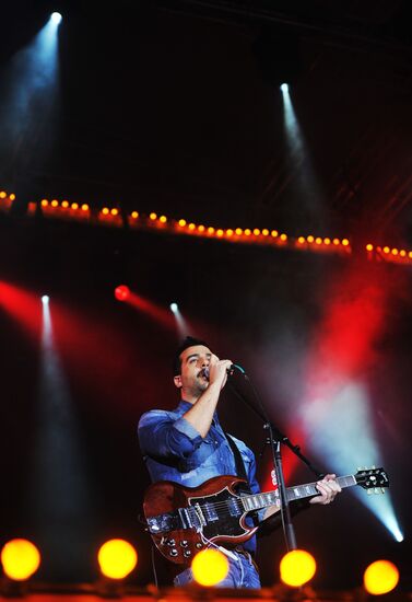 Выступление группы Grisha Urgant в парке им. Горького