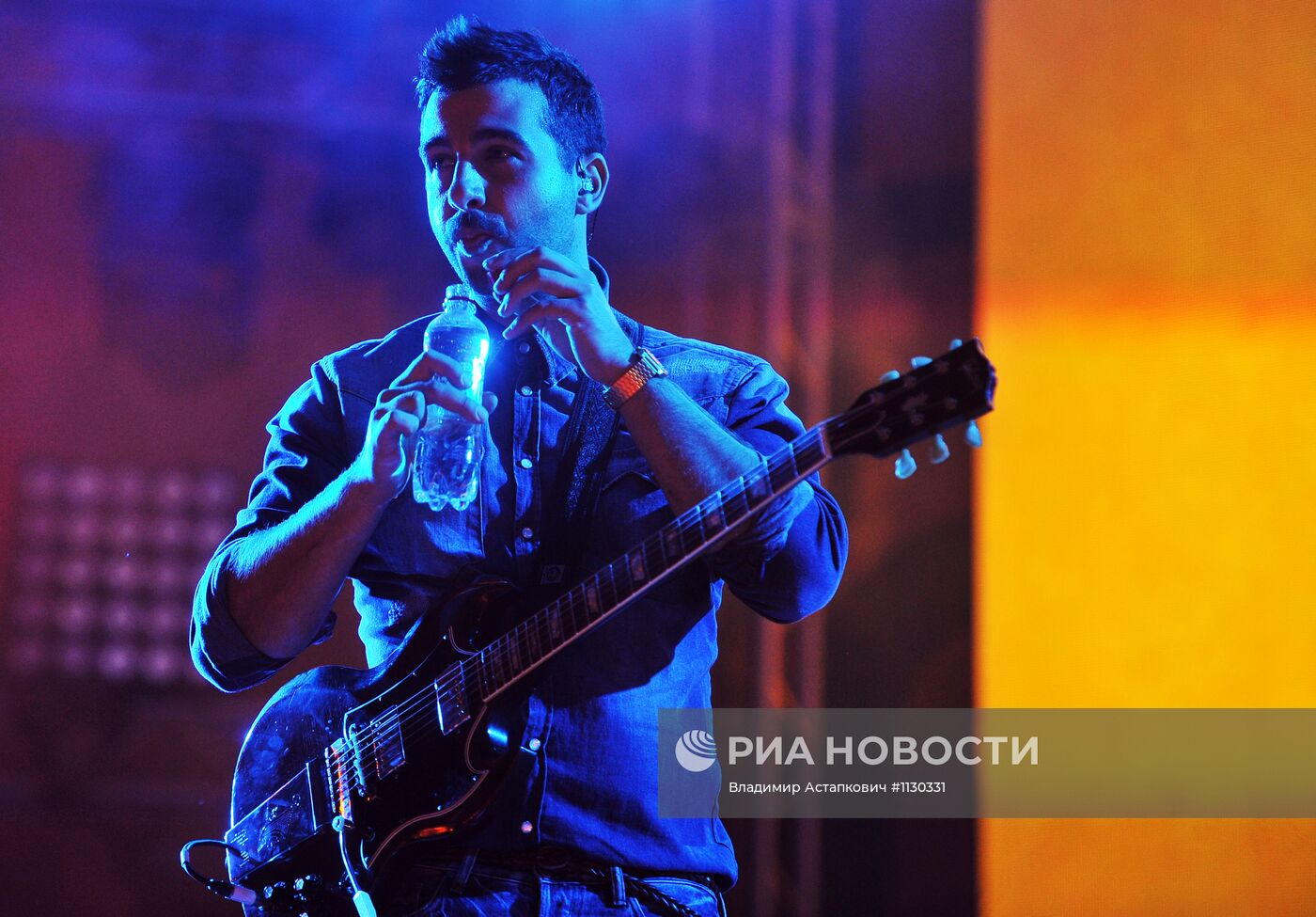 Выступление группы Grisha Urgant в парке им. Горького