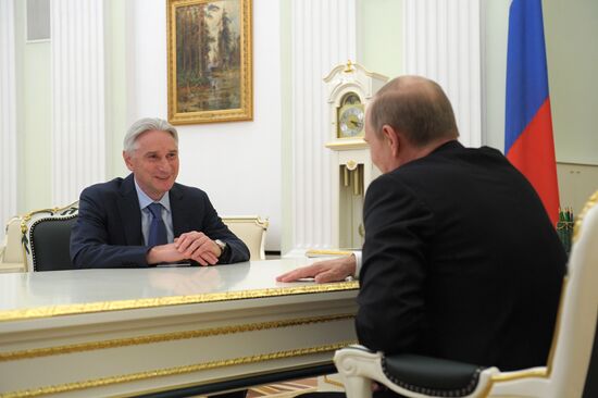 В.Путин встретился с P.Билялетдиновым