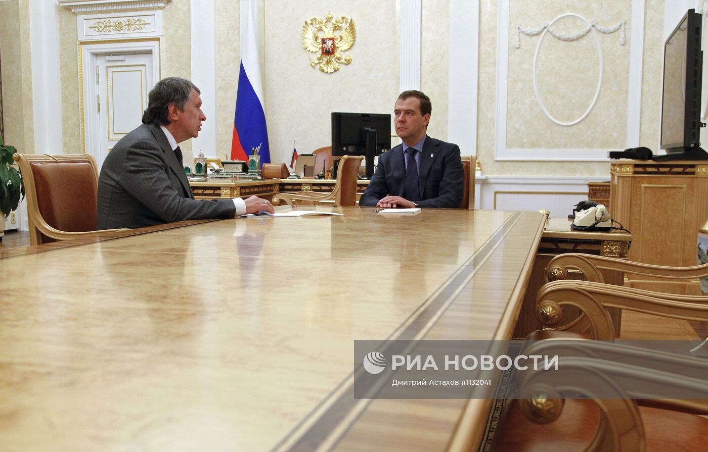 Д.Медведев провел ряд встреч 22 мая 2012 г.