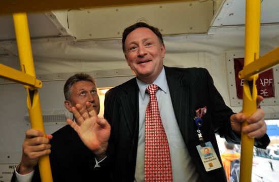 Презентация самолетов компаний "Волга-Днепр" и AirBridgeCargо