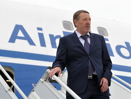 Презентация самолетов компаний "Волга-Днепр" и AirBridgeCargо