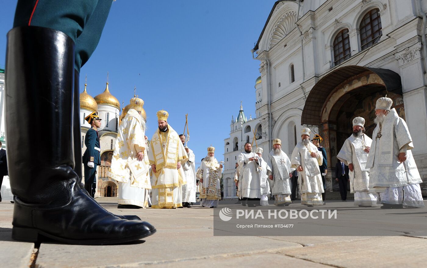 Патриаршее Богослужение в день памяти Кирилла и Мефодия