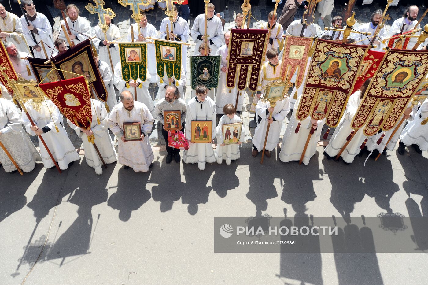 Патриаршее Богослужение в день памяти Кирилла и Мефодия