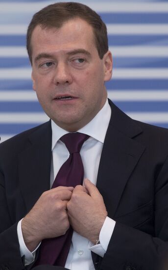 Д.Медведев на Съезде "Единой России"