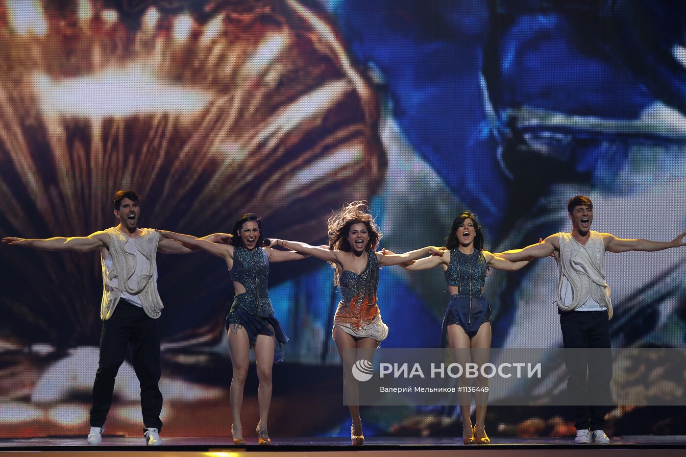 Генеральная репетиция перед финалом конкурса "Евровидение 2012"