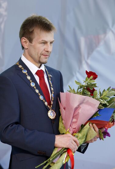 Инаугурация мэра Ярославля Евгения Урлашова