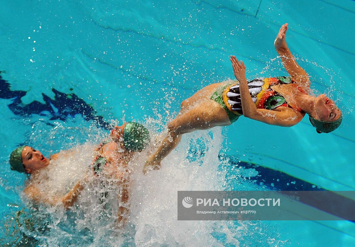 Синхронное плавание. Чемпионат Европы. Четвертый день