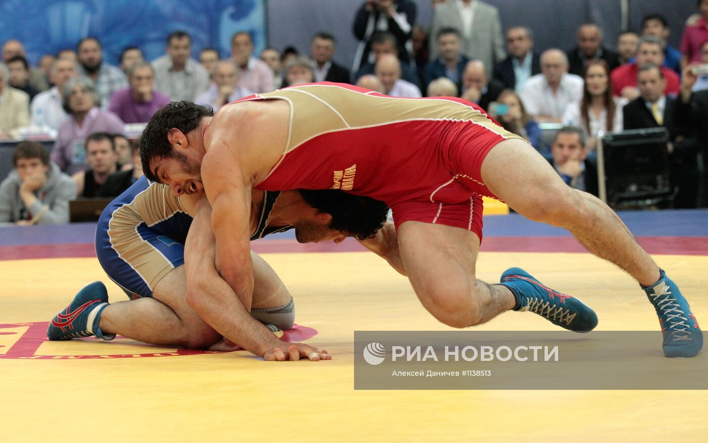 Вольная борьба. Чемпионат России. Третий день