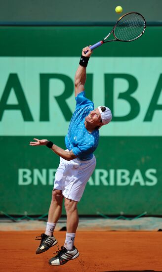 Теннис. Ролан Гаррос - 2012. Второй день