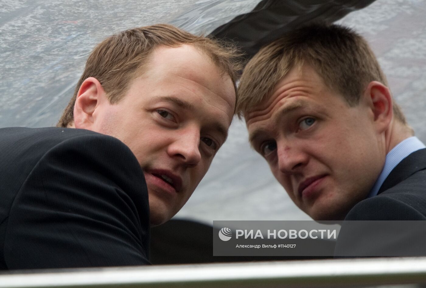 Чествование сборной России по хоккею в Москве