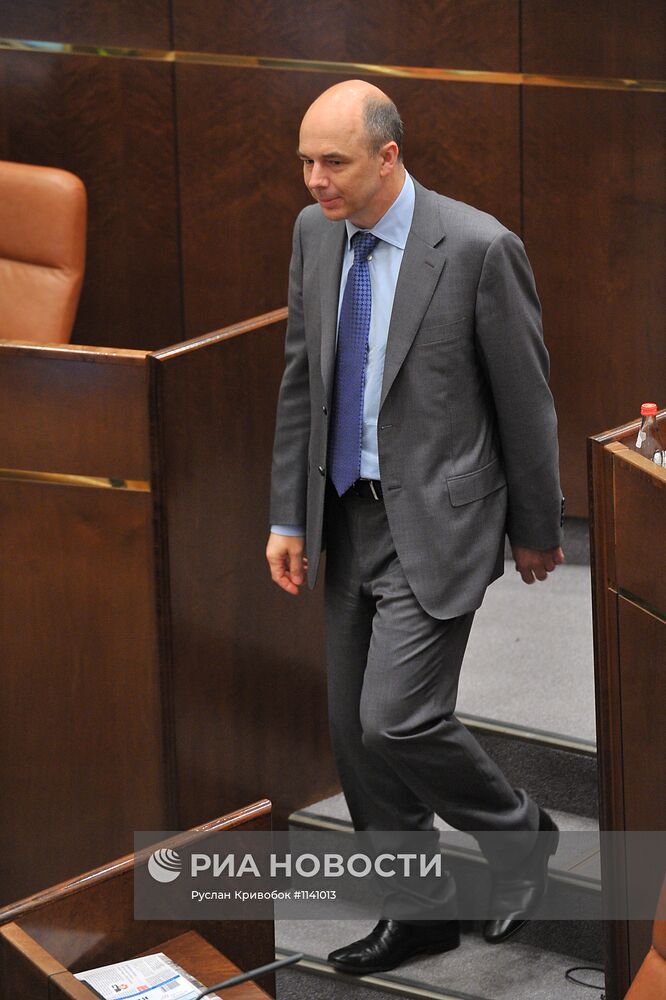 Заседание Совета Федерации РФ