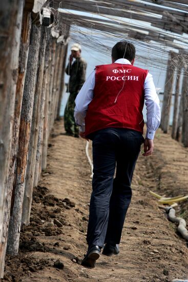 Рейд инспекторов УФМС России по выявлению нелегальных мигрантов