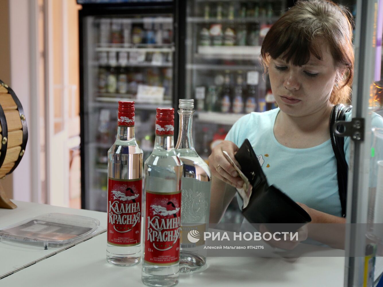 Продажа водки в магазинах Омска