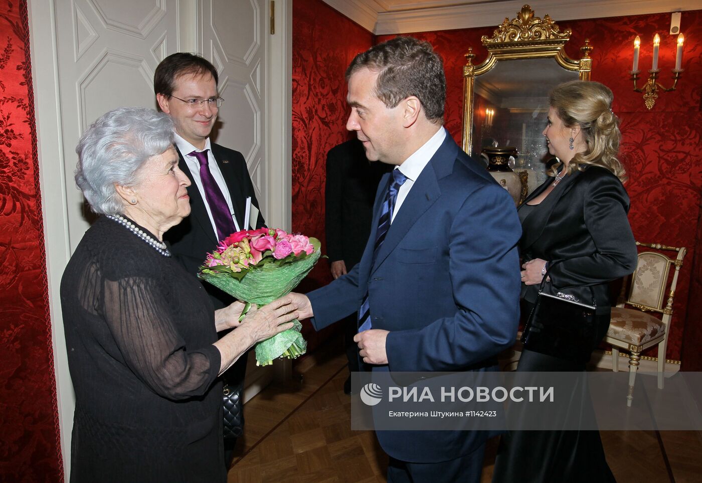 Д. Медведев на концерте в честь 100-летия ГМИИ им. А.С. Пушкина