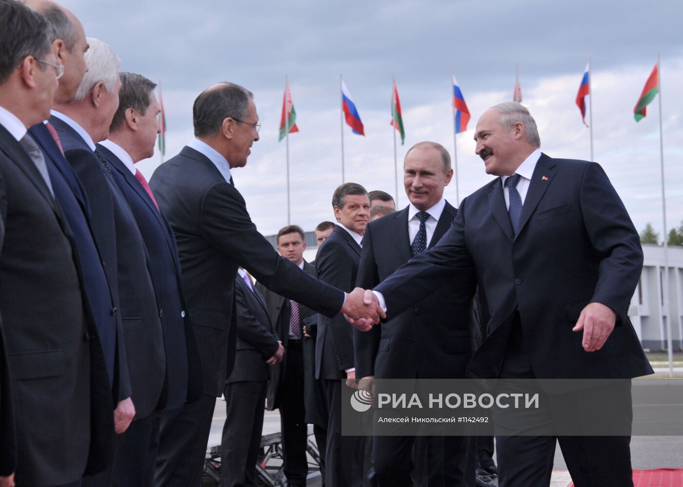 Визит президента РФ Владимира Путина в Минск