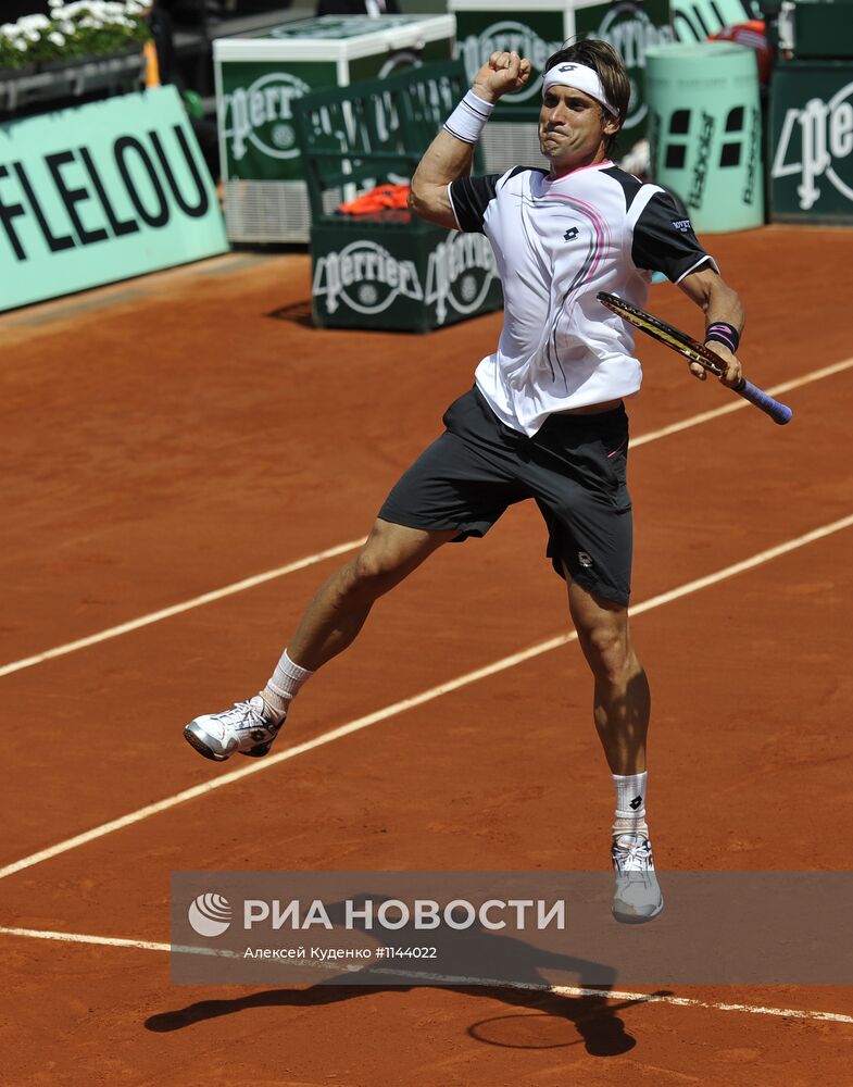 Теннис. Ролан Гаррос - 2012. Седьмой день