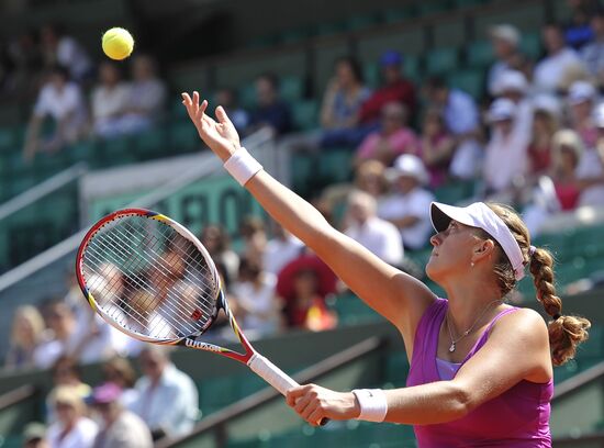 Теннис. Ролан Гаррос - 2012. Седьмой день