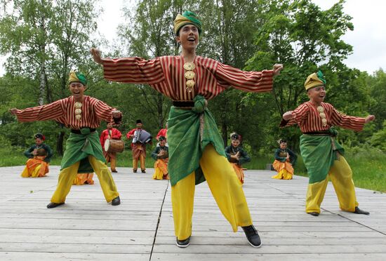 Праздник фольклора и ремесел в музее "Витославлицы"