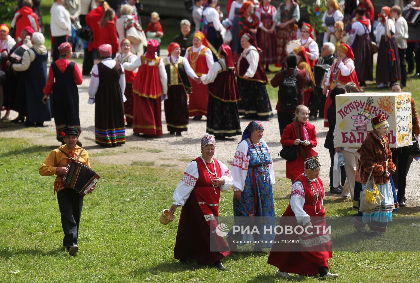 Праздник фольклора и ремесел в музее "Витославлицы"