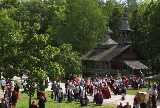 Праздник фольклора и ремесел в музее "Витославлицы"