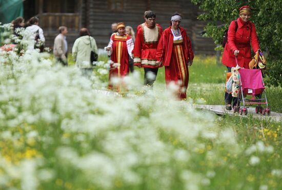 Праздник фольклора и ремесел в музее "Витославлицы"